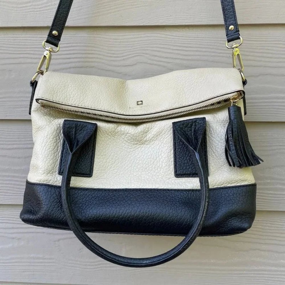 Kate Spade Leather Two Tone Adjustable Handles + Crossbody Purse​